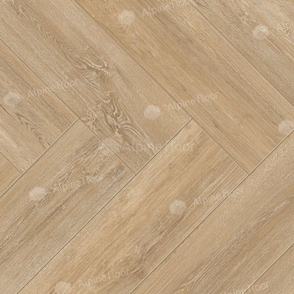Ламинат "Alpine Floor" Herringbone Дуб Фландрия (606*101*8 мм) — купить в Севастополе
