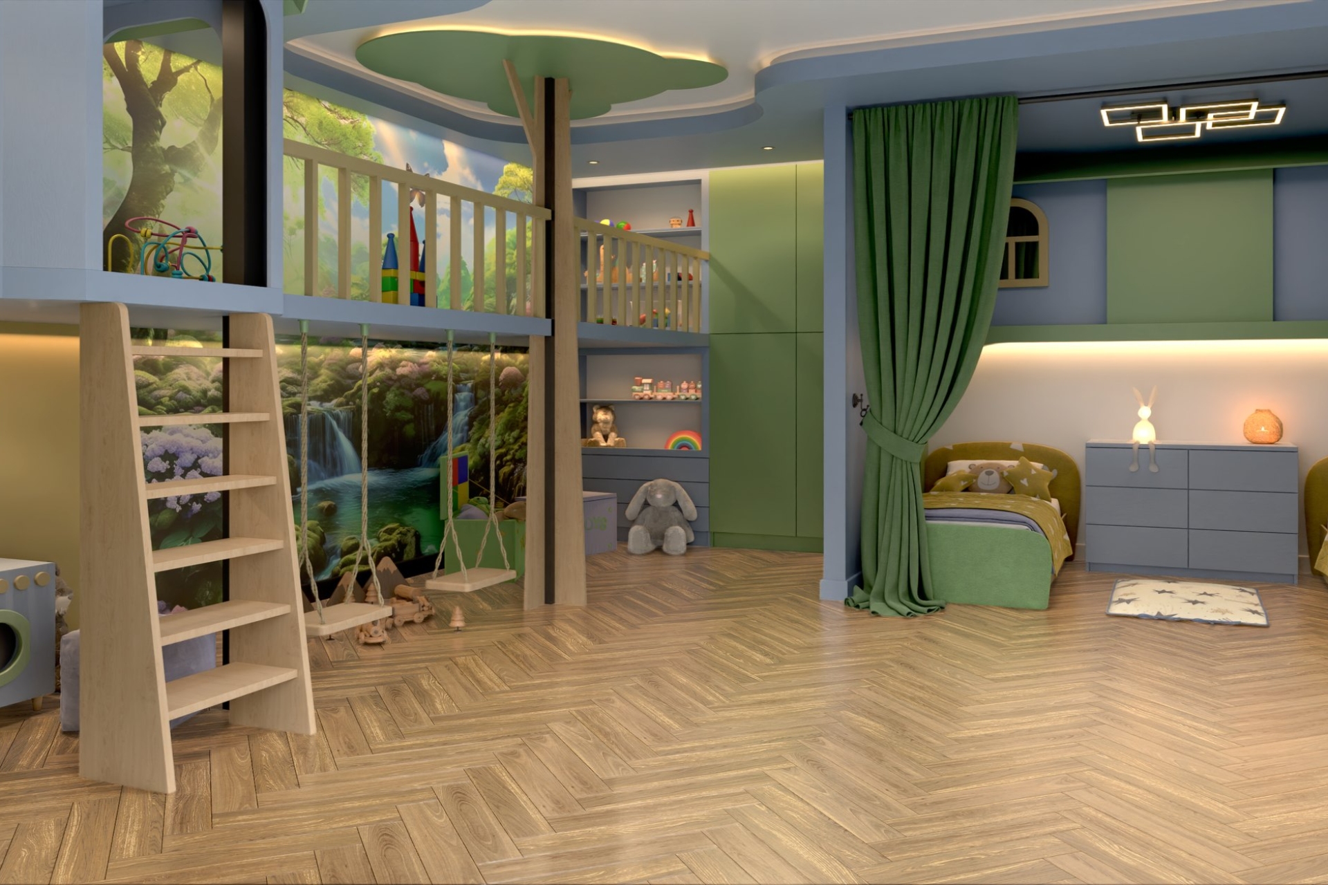 Инженерный паркет «Damy Floor» Натуральный (укладка елочкой) — купить в Севастополе