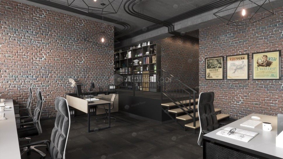 Виниловая плитка "Alpine Floor" Light Stone Ларнака (608*303*2,5 мм) — купить в Севастополе