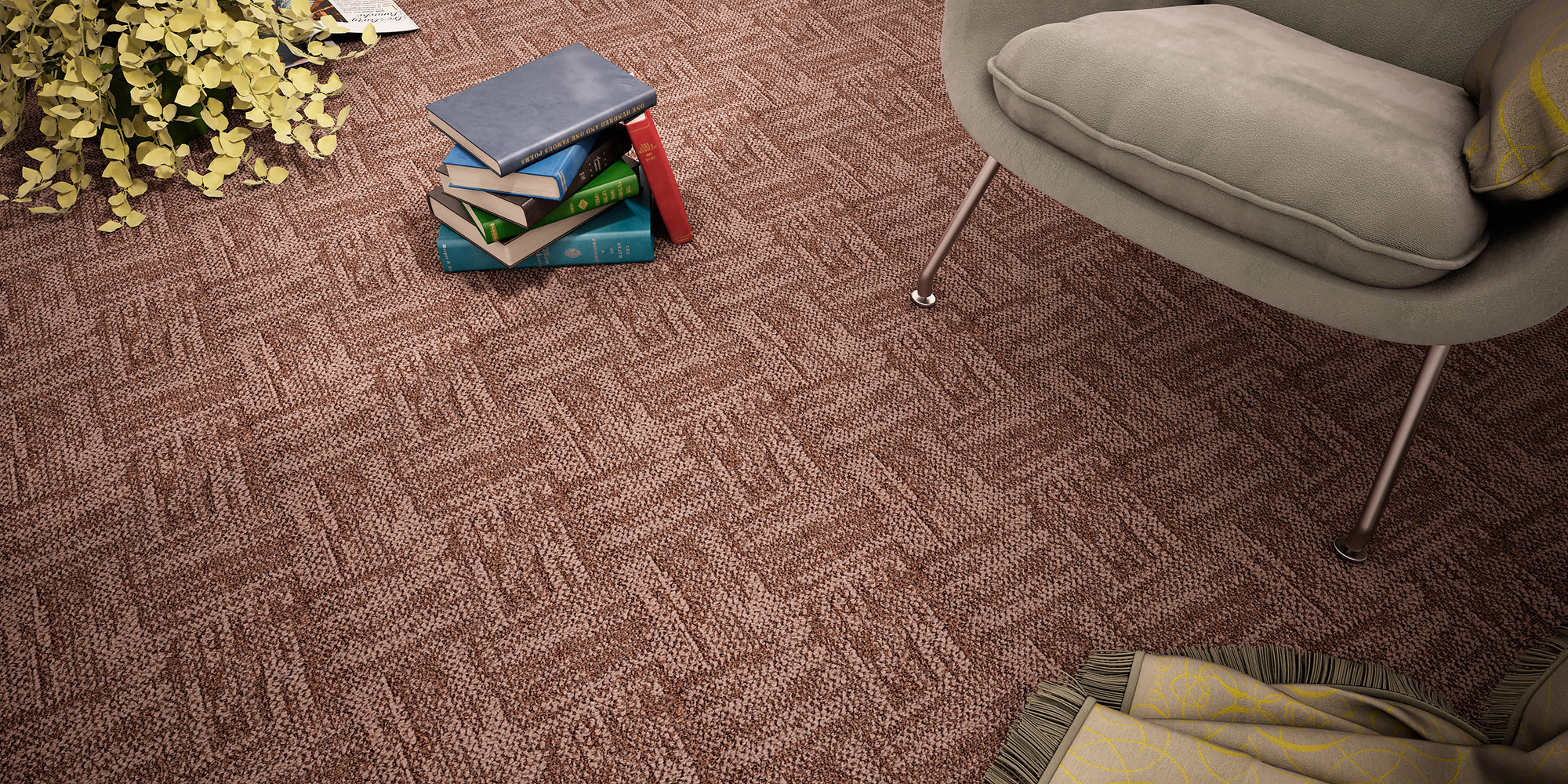 Ковролин "Зартекс" Тунис 003 Серый (3,5м) — купить в Севастополе