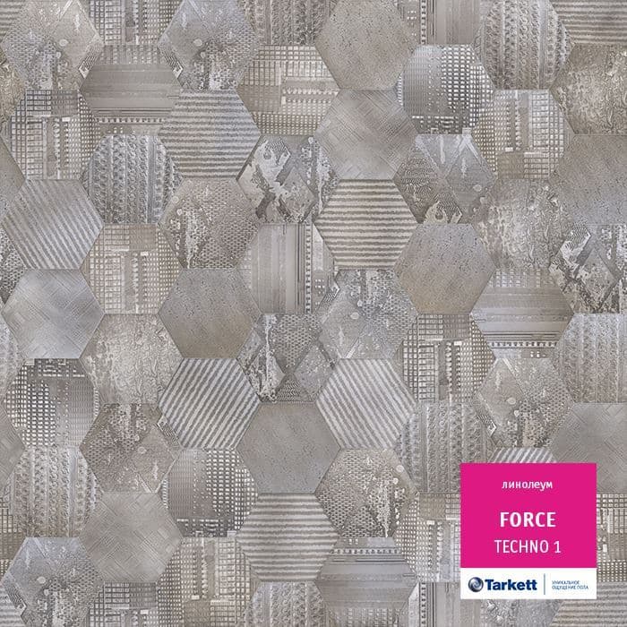 Линолеум полукоммерческий "Tarkett" Force Techno 1 (4м) — купить в Севастополе