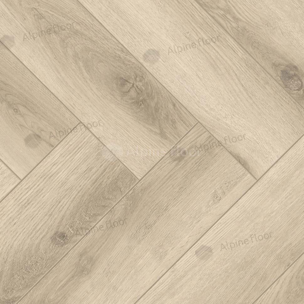 Ламинат "Alpine Floor" Herringbone Дуб Орлеан (606*101*8 мм) — купить в Севастополе