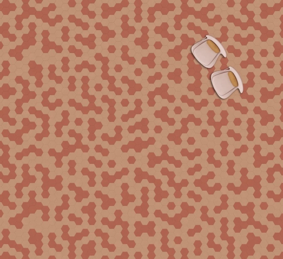 Виниловая плитка "Moduleo" Moods Hexagon 341 (226,32*196*2,5 мм) — купить в Севастополе