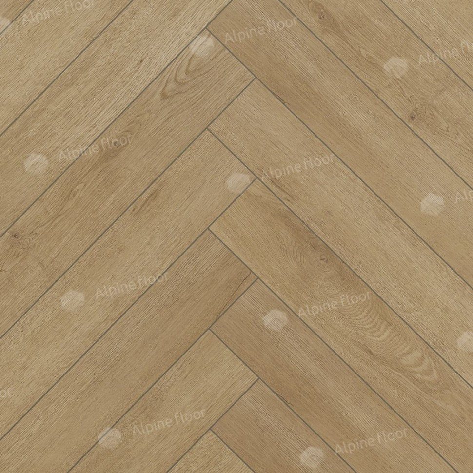 Ламинат "Alpine Floor" Herringbone 12 Дуб Молизе (600*100*12 мм) — купить в Севастополе