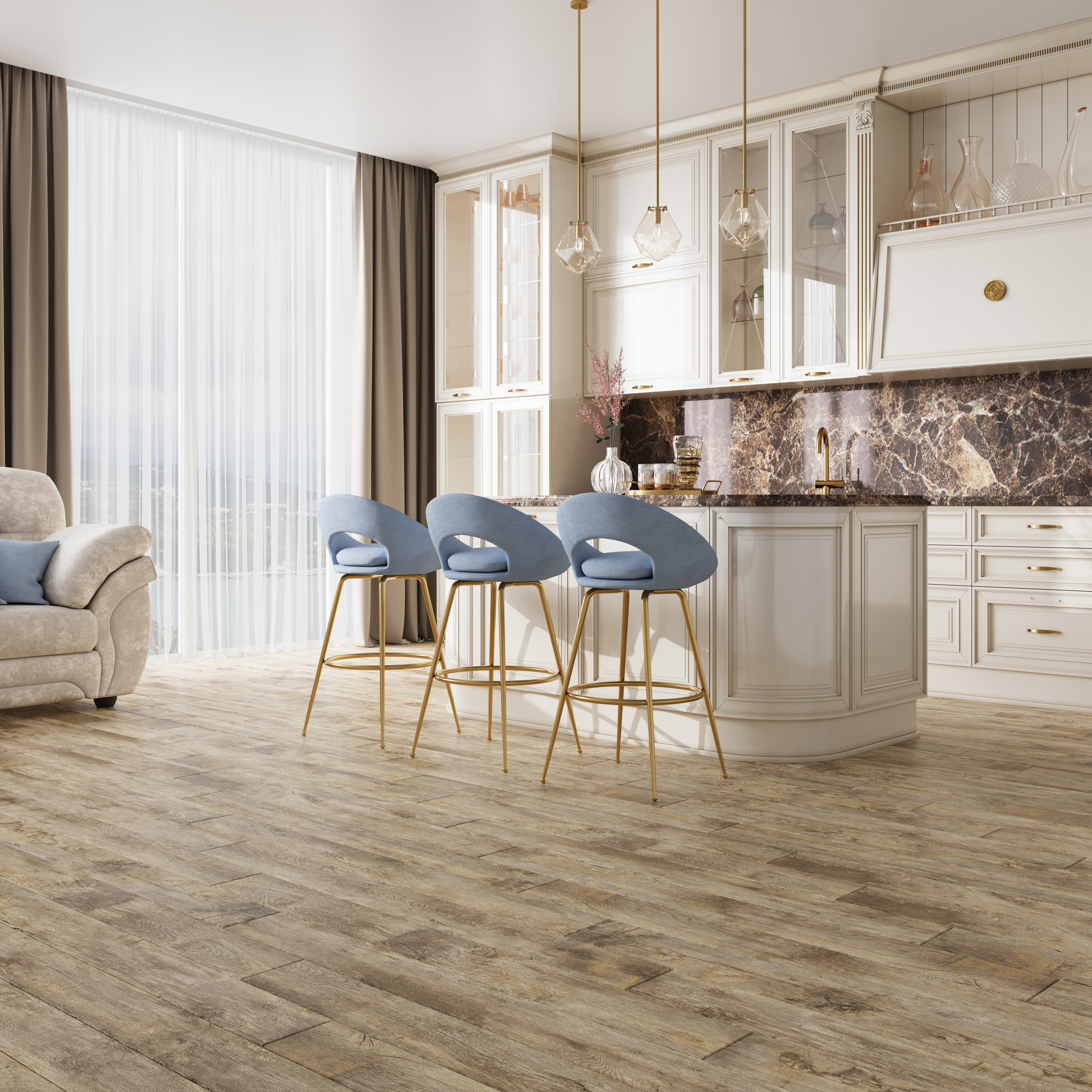 Ламинат "Joss Beaumont" Liberte Крокембуш (1387*145*12 мм) — купить в Севастополе