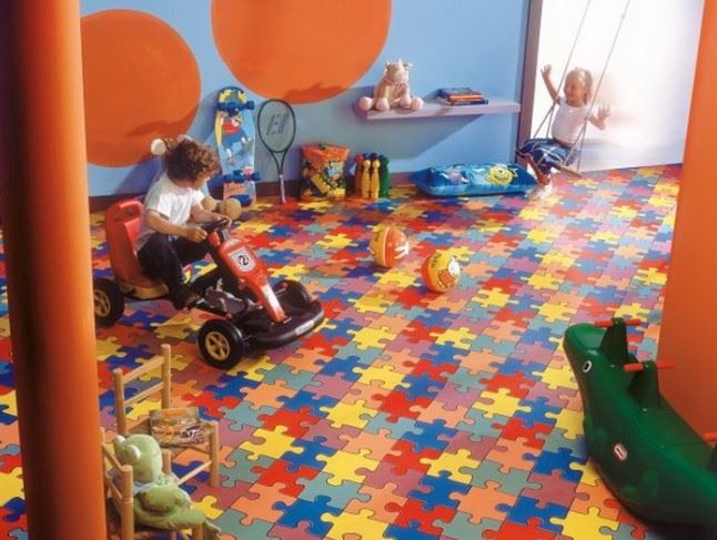 Линолеум бытовой "IVC" Neo Puzzle 50 (3м) — купить в Севастополе