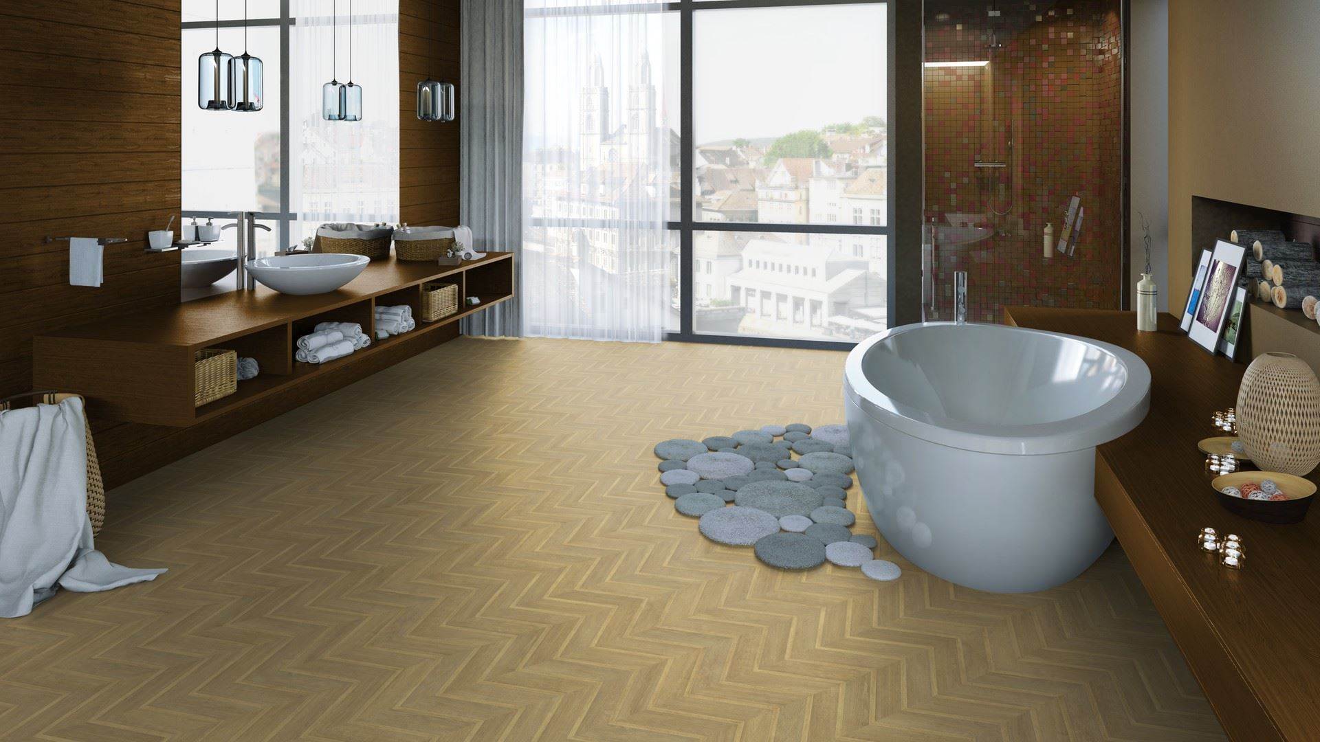 Линолеум полукоммерческий "Tarkett" Idylle Nova Cascad 2 (4м) — купить в Севастополе