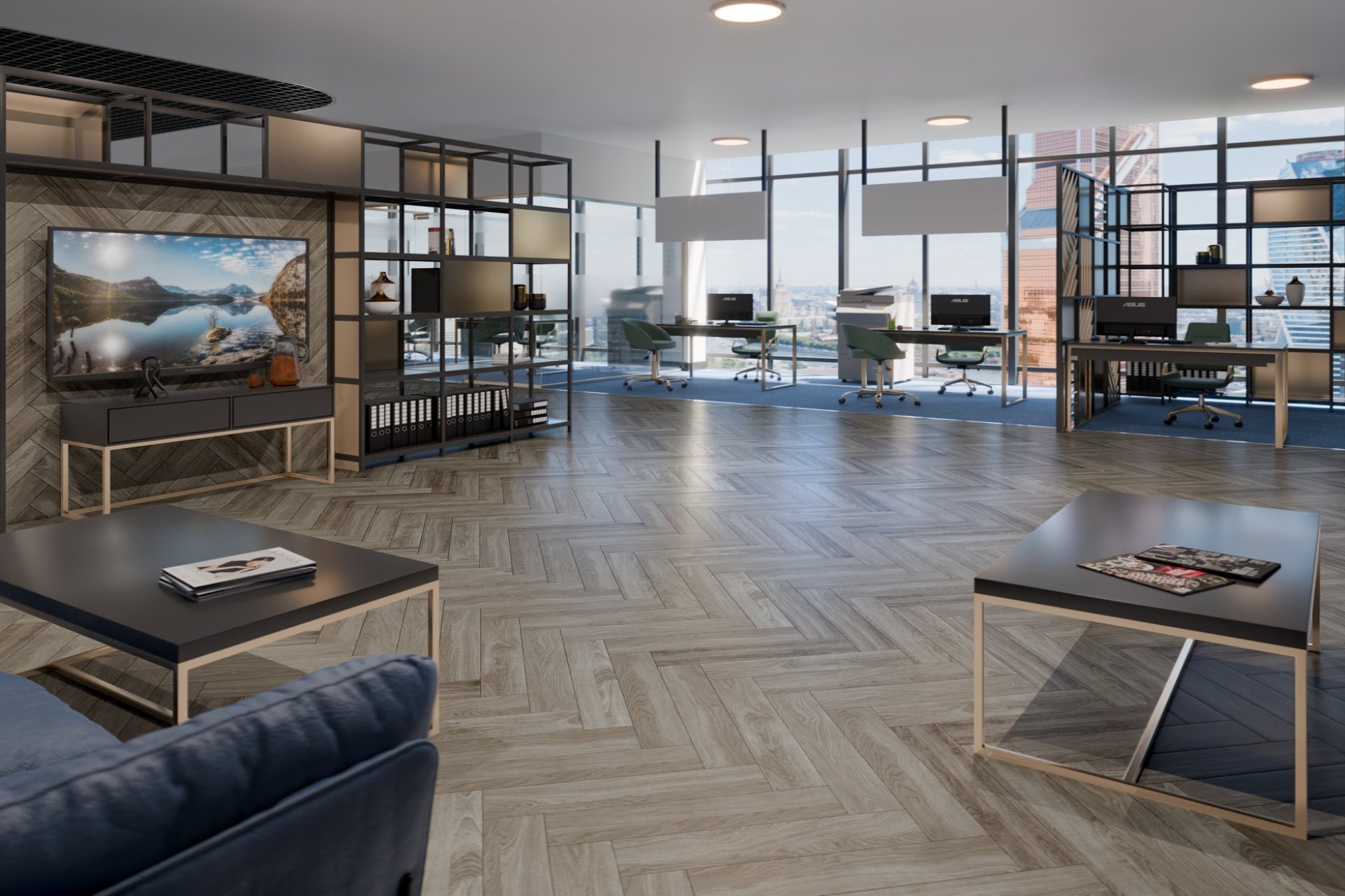 Инженерный паркет «Damy Floor» Скандинавский (укладка елочкой) — купить в Севастополе