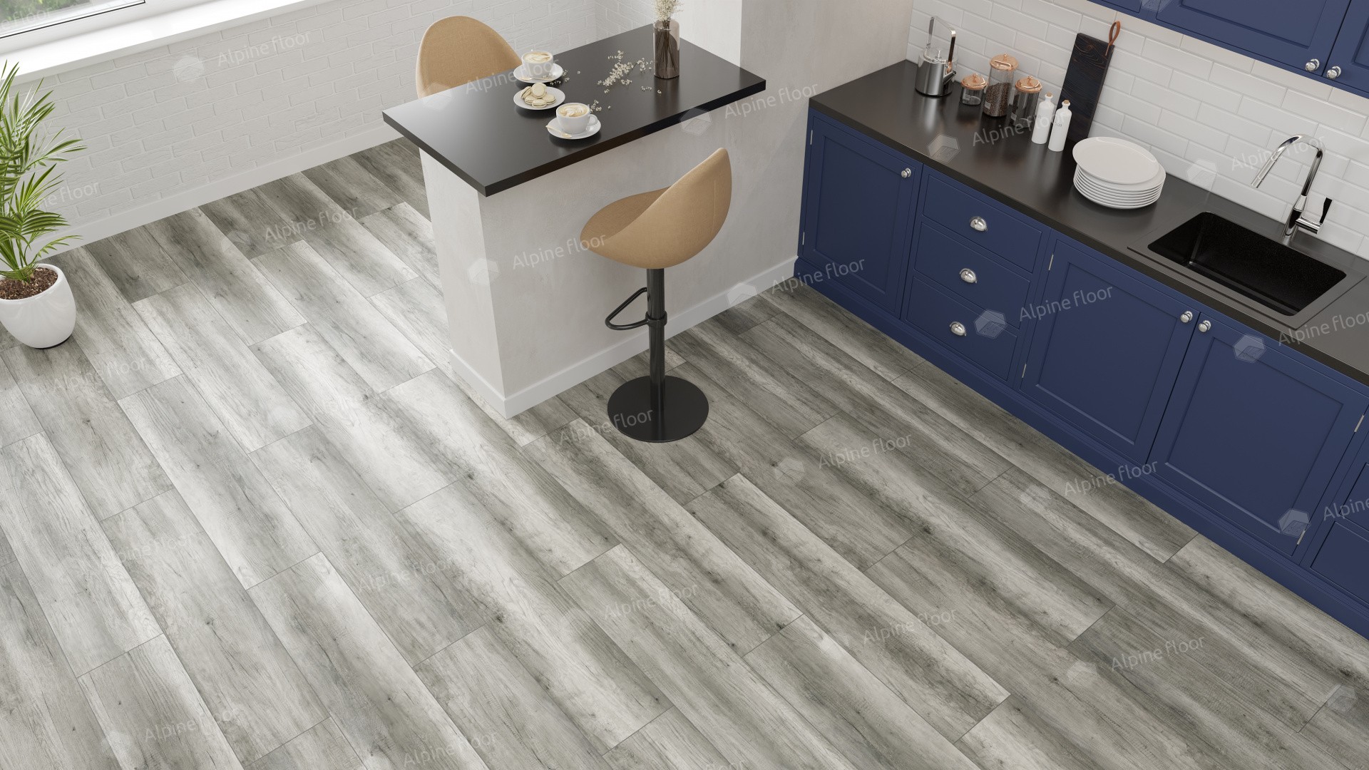 Ламинат "Alpine Floor" Дуб Тахо (1285*280*8 мм) — купить в Севастополе