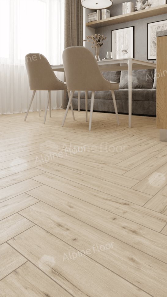 Ламинат "Alpine Floor" Herringbone 12 PRO Дуб Лион (606*101*12 мм) — купить в Севастополе