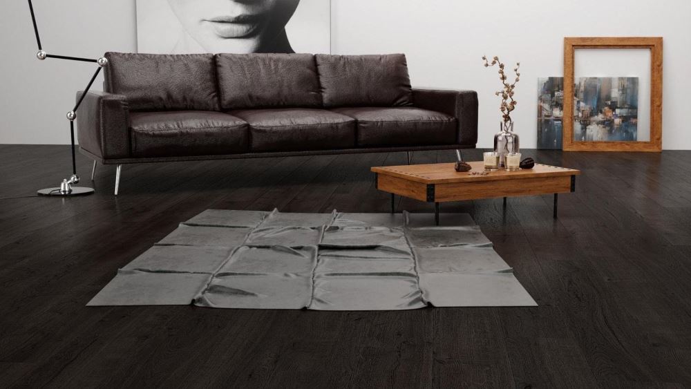 Ламинат "Camsan" Platinum Дуб Антрацит (1380*190*10 мм) — купить в Севастополе