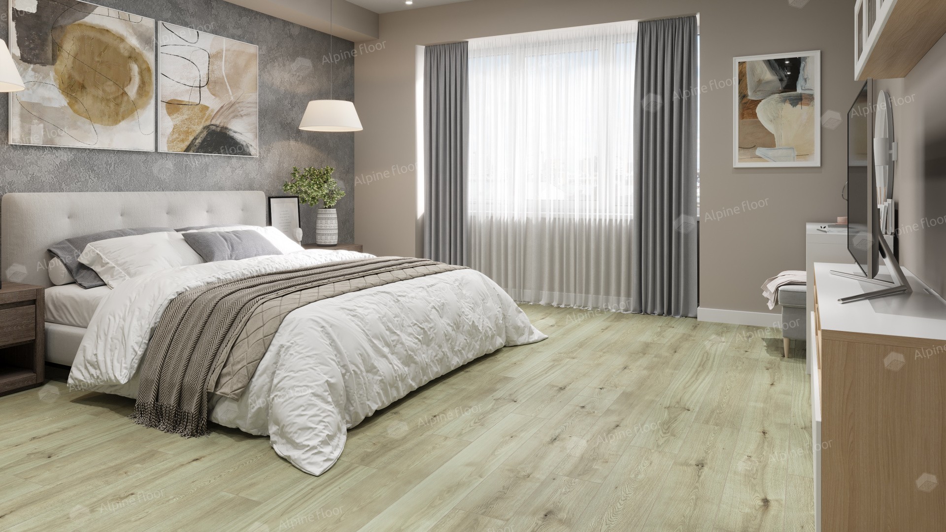 Ламинат "Alpine Floor" Дуб Венеция (1285*192*8 мм) — купить в Севастополе