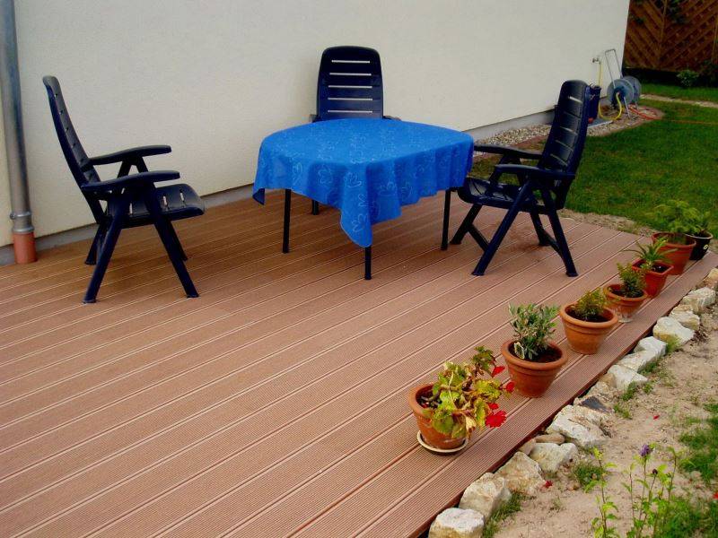 Террасная доска Deckron (4000*153*28 мм) шовная — купить в Севастополе