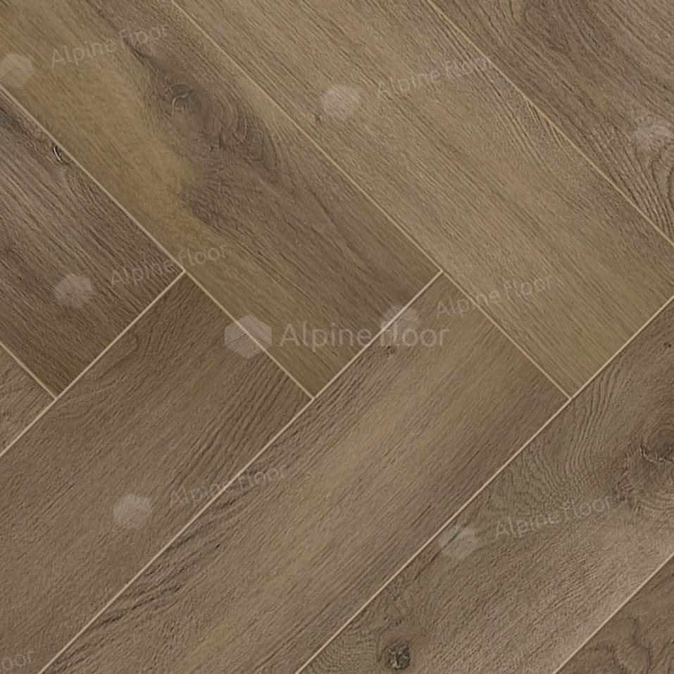 Ламинат "Alpine Floor" Herringbone Дуб Анжу (606*101*8 мм) — купить в Севастополе