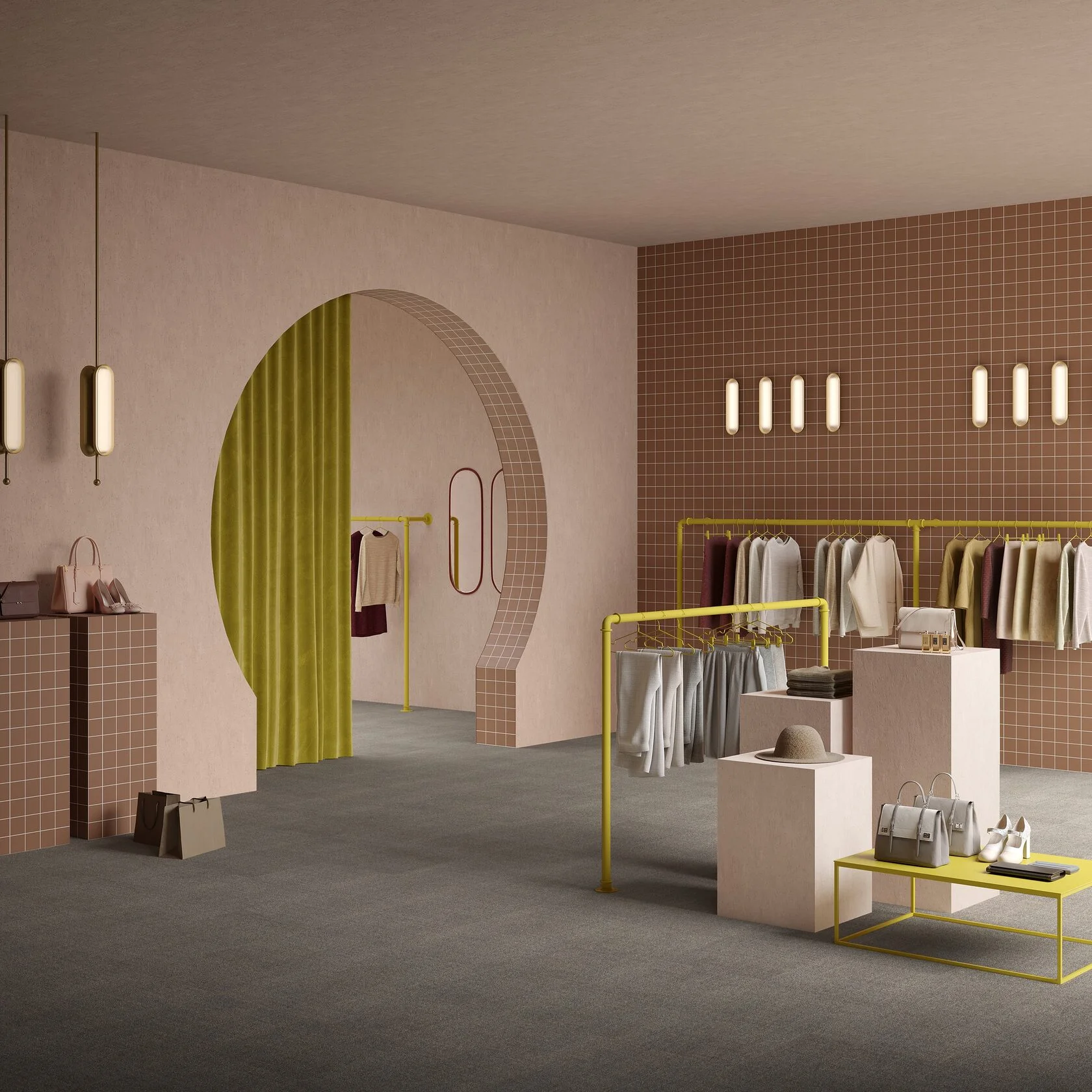 Ковровая плитка Mantra Tile 99 (500*500*6 мм) — купить в Севастополе