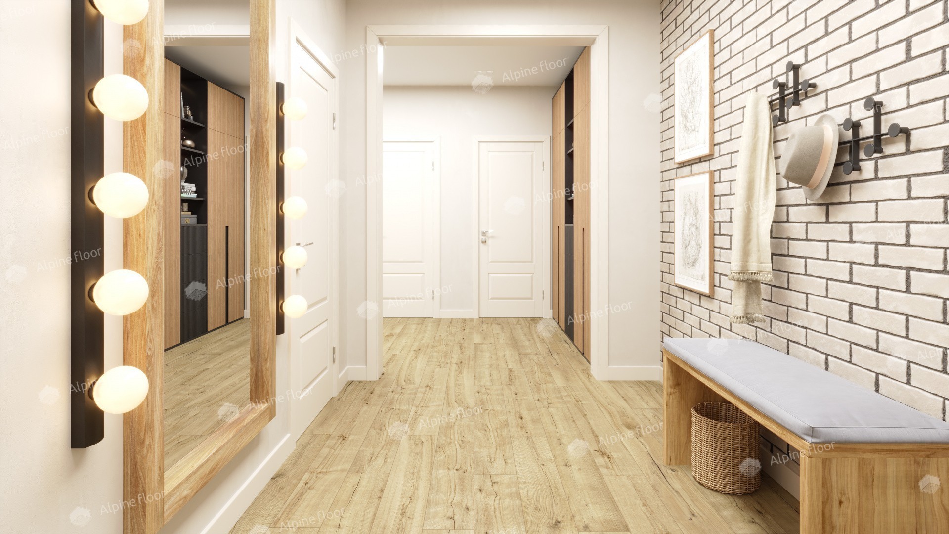 Ламинат "Alpine Floor" Дуб Эмпуриабрава (1285*192*8 мм) — купить в Севастополе