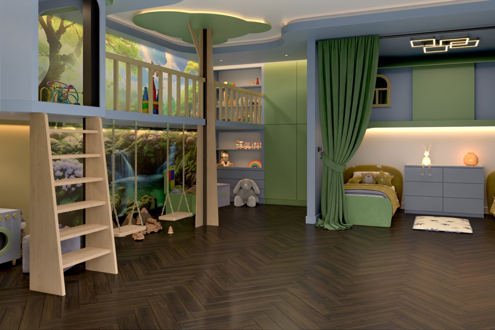 Инженерный паркет «Damy Floor» Шоколадный (укладка елочкой) — купить в Севастополе