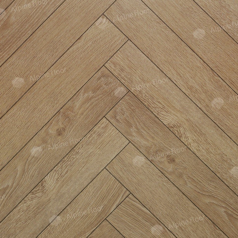 Ламинат "Alpine Floor" Herringbone 12 Дуб Тироль (600*100*12 мм) — купить в Севастополе