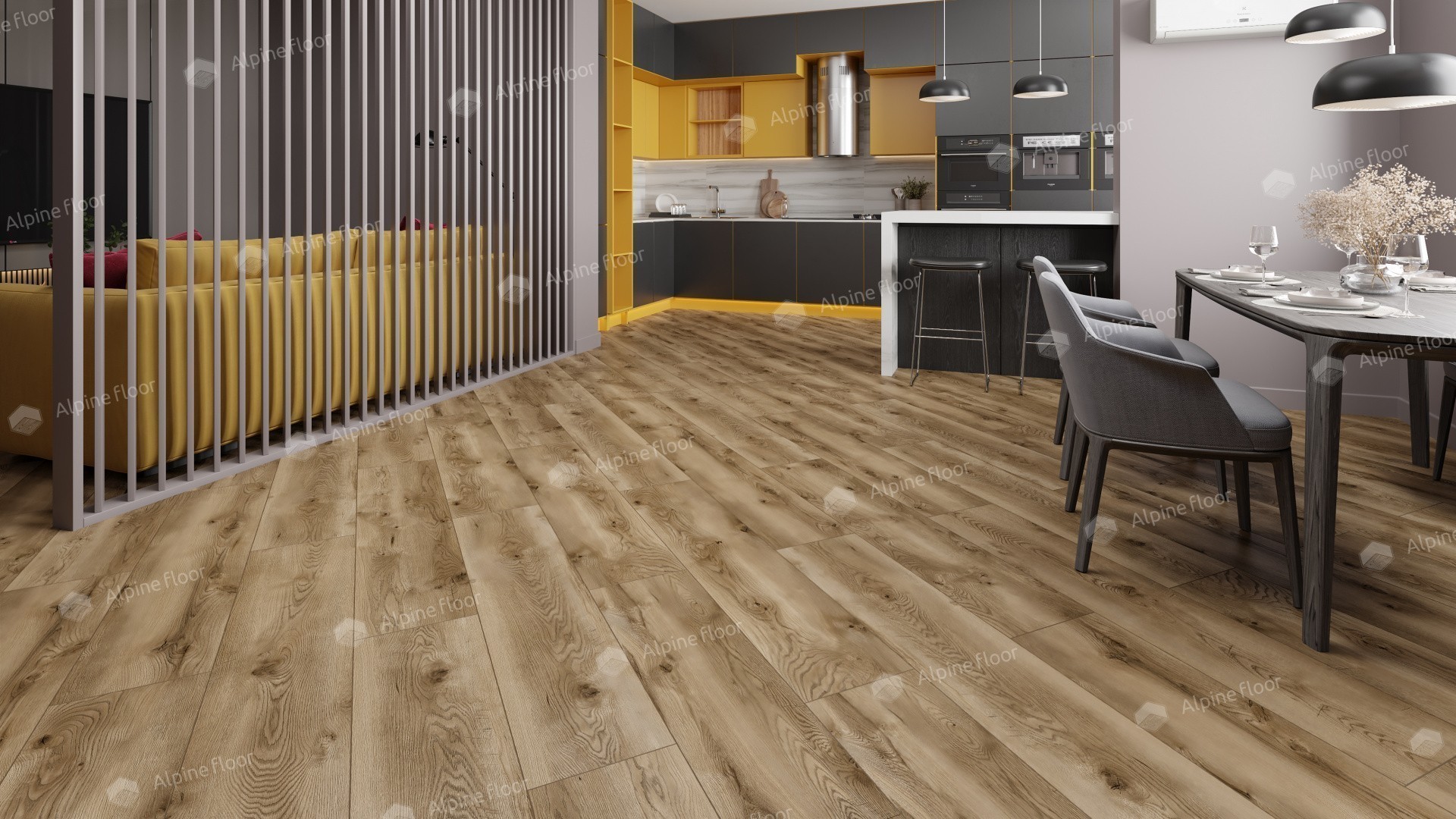 Ламинат "Alpine Floor" Дуб Комо (1285*280*8 мм) — купить в Севастополе