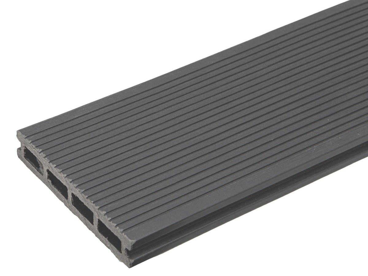 Террасная доска серый TalverWood 150*25мм, 3 D+вельвет брашинг — купить в Севастополе
