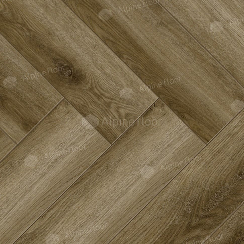 Ламинат "Alpine Floor" Herringbone Дуб Марсель (606*101*8 мм) — купить в Севастополе
