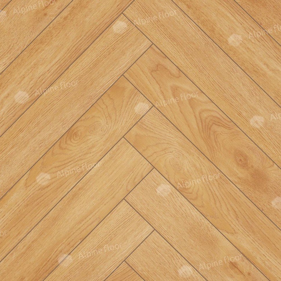 Ламинат "Alpine Floor" Herringbone 12 Дуб Пьемонт (600*100*12 мм) — купить в Севастополе