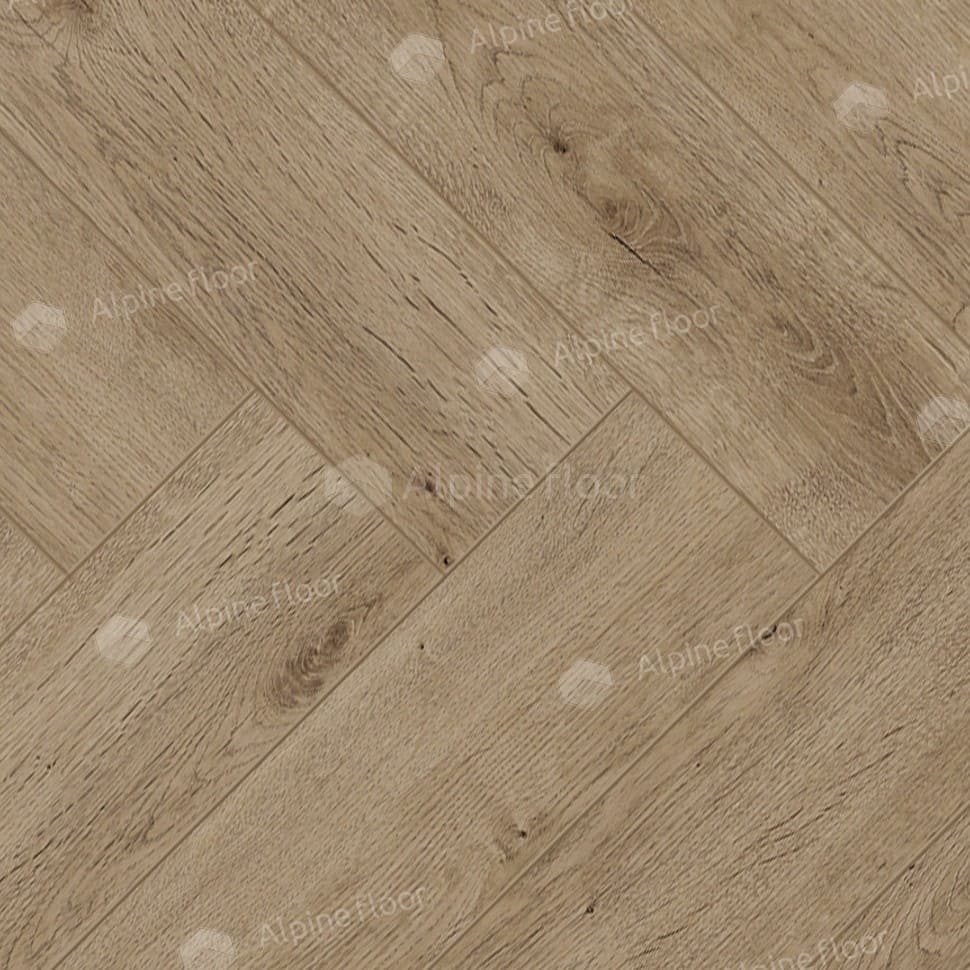 Ламинат "Alpine Floor" Herringbone Дуб Прованс (606*101*8 мм) — купить в Севастополе