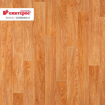 Линолеум усиленный бытовой "Синтерос" Bonus Sorbona 4 (2,5м) — фото и характеристики